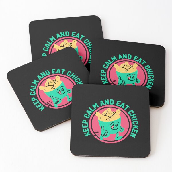 Item preview, Keep Calm And Eat Chicken designed and sold by designerpriti.