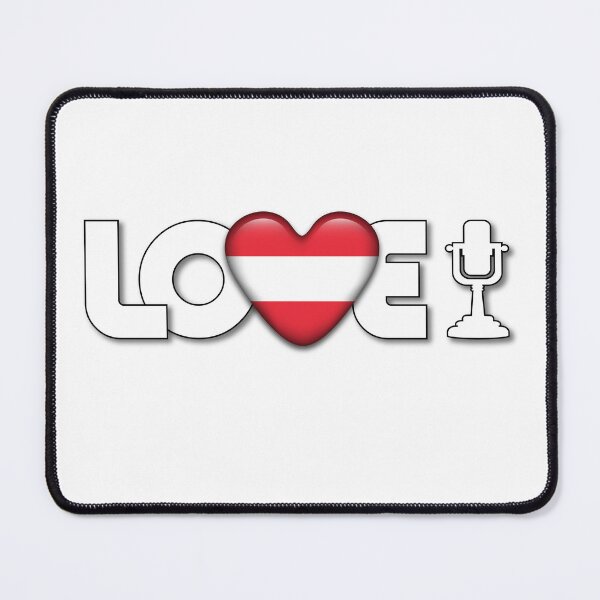 Item preview, Love Austria - Eurovision Song Contest designed and sold by Vision-Tees.