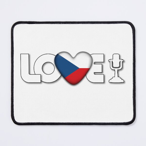 Item preview, Love Czechia - Eurovision Song Contest - Czechia designed and sold by Vision-Tees.
