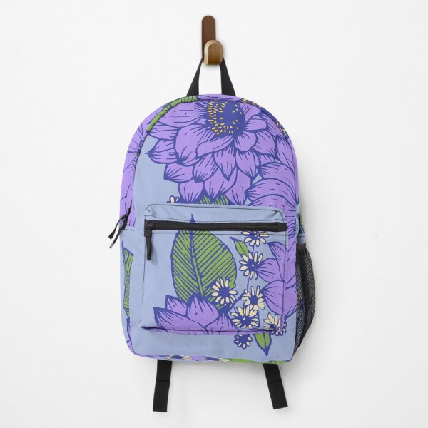 Item preview, vintage botanical garden-purple blooming flower designed and sold by UnaWu533.