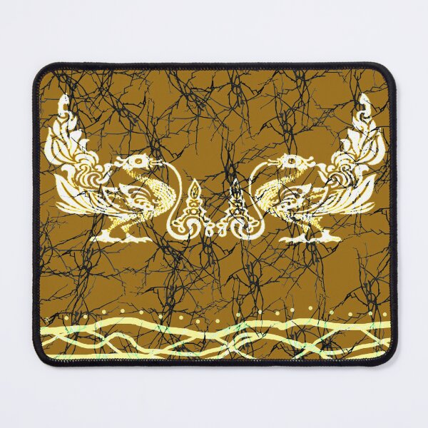 Item preview, Traditional Sri Lankan Golden Yellow Batik Pattern designed and sold by Thilaniz.