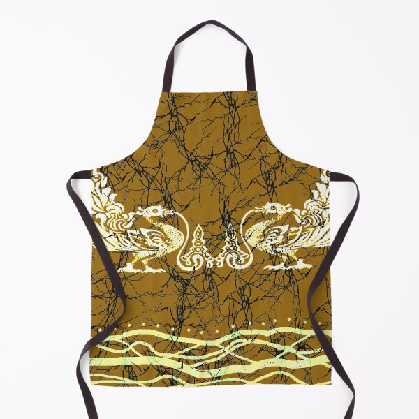 Item preview, Traditional Sri Lankan Golden Yellow Batik Pattern designed and sold by Thilaniz.