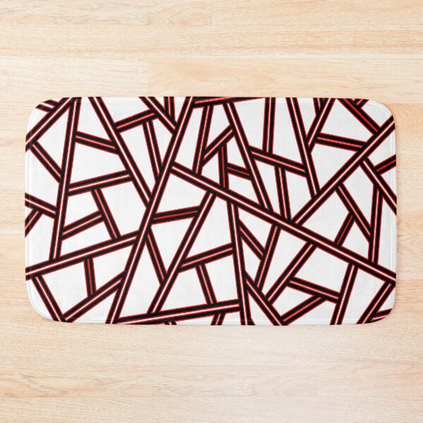 Item preview, Abstract geometric pattern - red. designed and sold by K.S ART.
