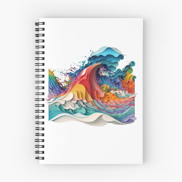 Item preview, Colourful Abstract Art Wave Design Youth Style designed and sold by EnzoZs.