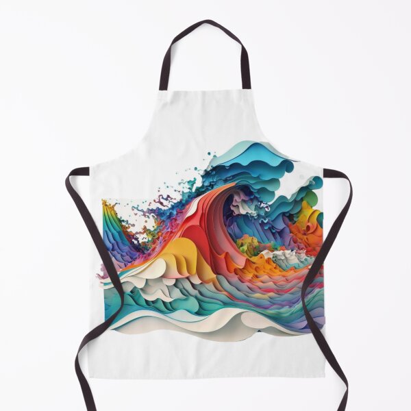 Item preview, Colourful Abstract Art Wave Design Youth Style designed and sold by EnzoZs.