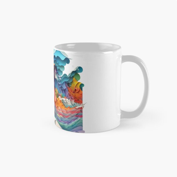 Item preview, Colourful Abstract Art Wave Design Youth Style designed and sold by EnzoZs.