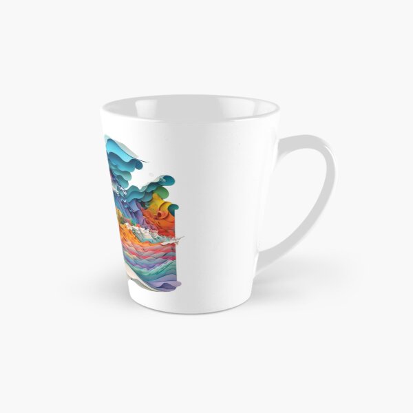 Item preview, Colourful Abstract Art Wave Design Youth Style designed and sold by EnzoZs.