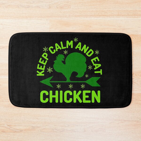Item preview, Keep Calm And Eat Chicken designed and sold by designerpriti.