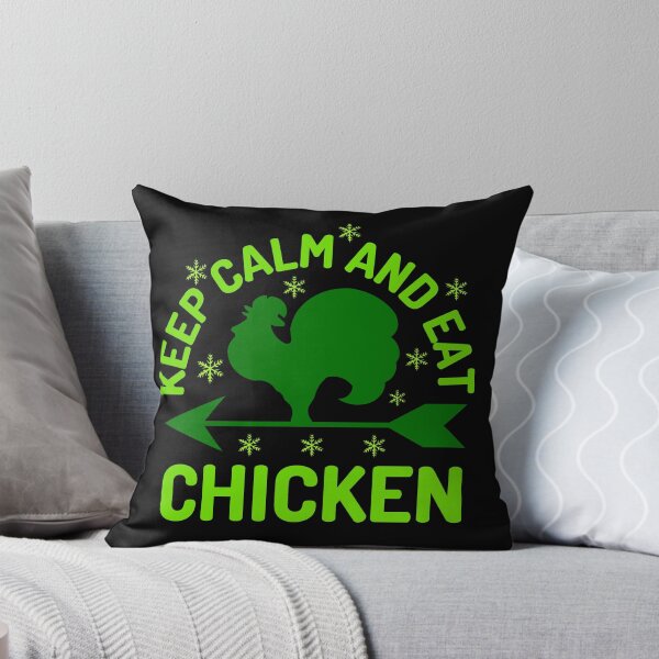 Item preview, Keep Calm And Eat Chicken designed and sold by designerpriti.