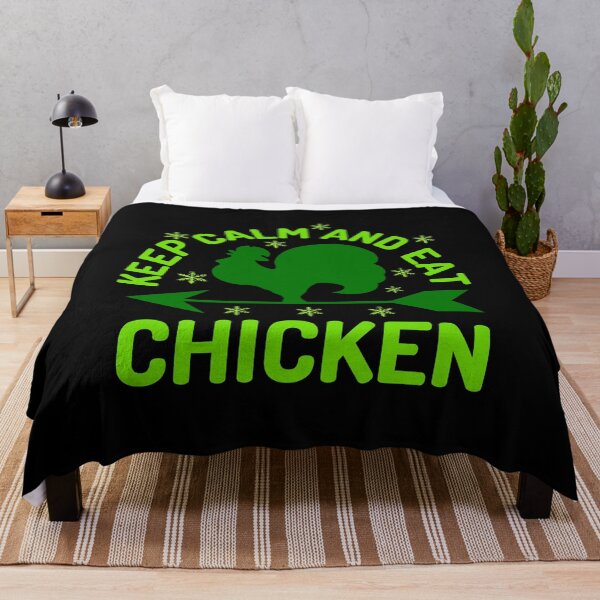 Item preview, Keep Calm And Eat Chicken designed and sold by designerpriti.