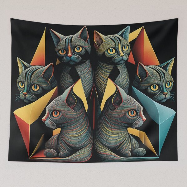 Item preview, Cats — 01 designed and sold by ddaiart.