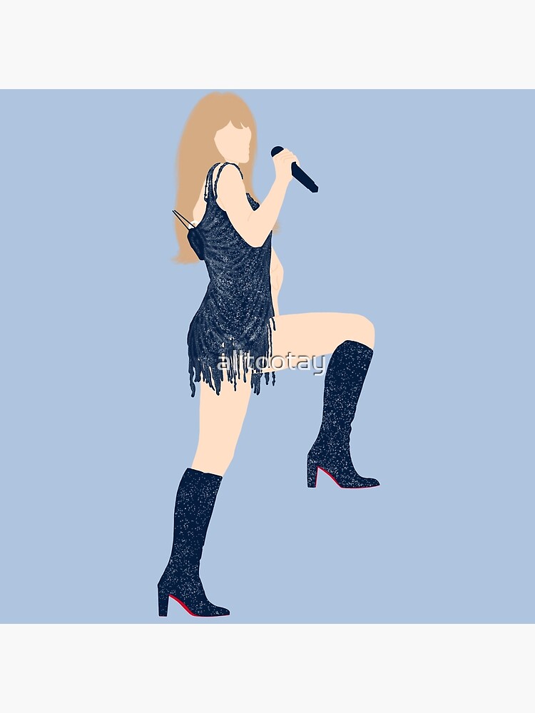 taylor swift the eras tour Sticker for Sale by alltootay