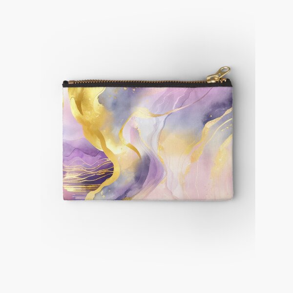 Item preview,  Purple, Gold, Pink Watercolor Washes Modern Backgrounds designed and sold by adlydesigns.