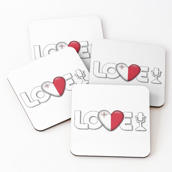 Item preview, Love Malta - Eurovision Song Contest designed and sold by Vision-Tees.
