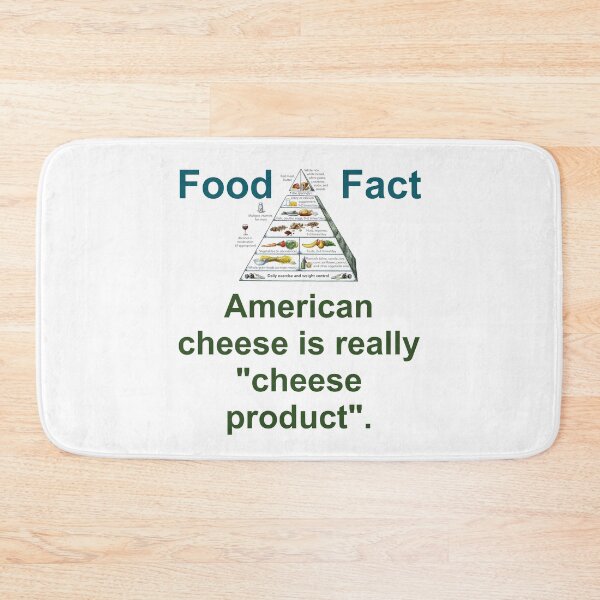Item preview, American Cheese Is Really Cheese Product - Food Fact designed and sold by CrankyOldDude.
