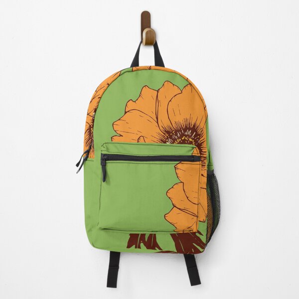 Item preview, vintage botanical garden-orange blooming flower designed and sold by UnaWu533.