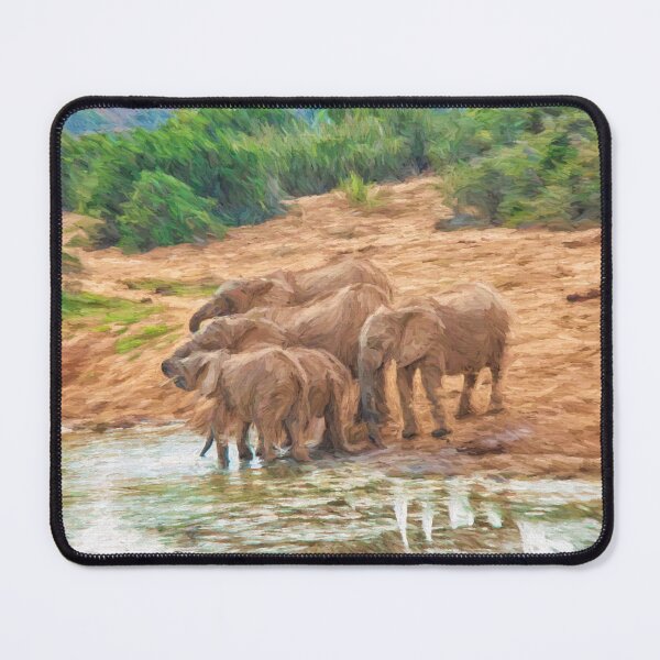 Item preview, Herd of elephants in South Africa designed and sold by Photopat.