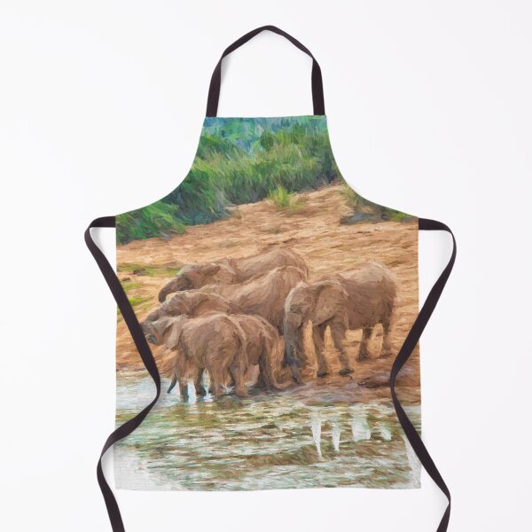 Item preview, Herd of elephants in  South Africa designed and sold by Photopat.