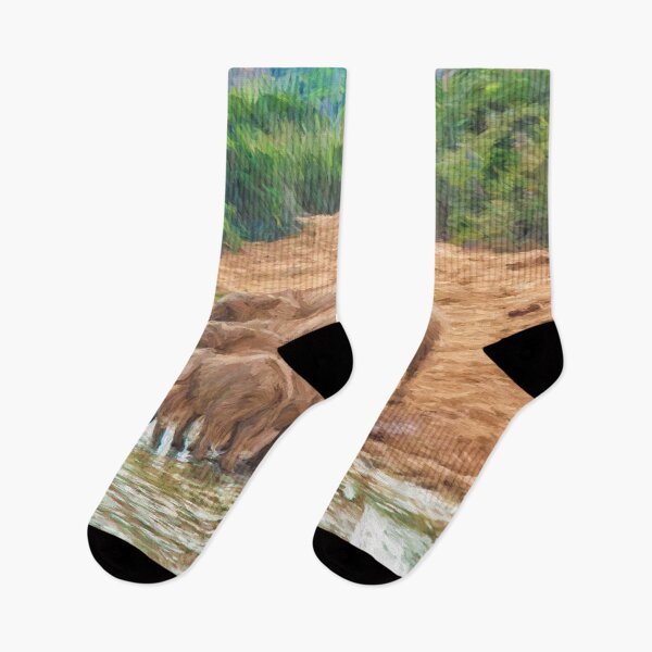 Item preview, Herd of elephants in  South Africa designed and sold by Photopat.