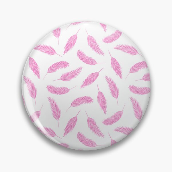 Item preview, Pink Flamingo Feather Pattern designed and sold by KatsCanvas.
