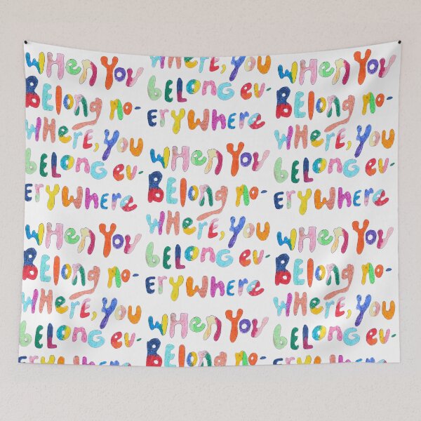 Item preview, You Belong Everywhere designed and sold by aquariansecrets.