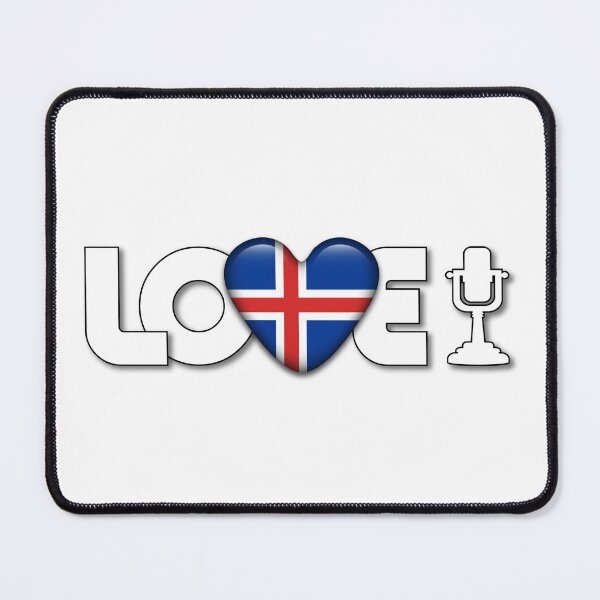 Item preview, Love Iceland - Eurovision Song Contest designed and sold by Vision-Tees.