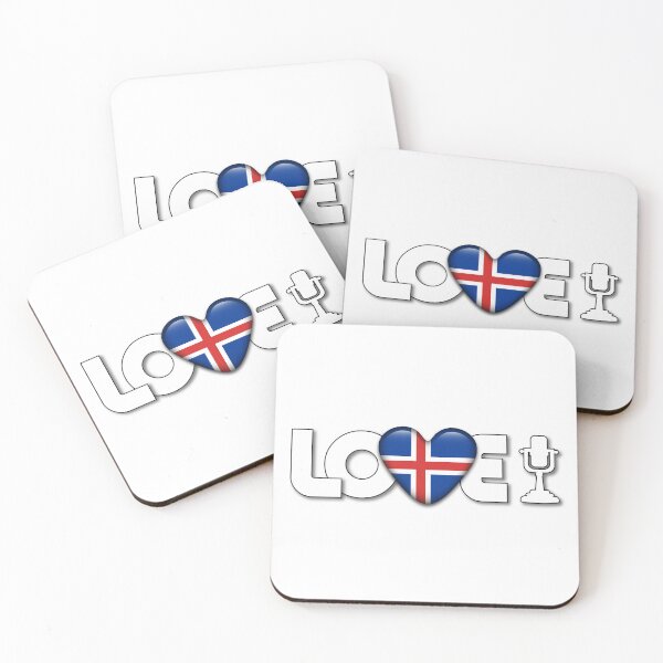 Item preview, Love Iceland - Eurovision Song Contest designed and sold by Vision-Tees.