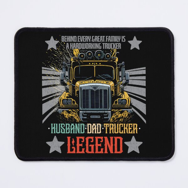 Item preview, Husband Dad Trucker Legend - Funny Trucker designed and sold by VichallanStudio.
