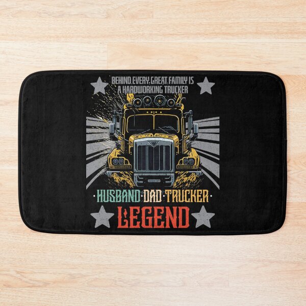 Item preview, Husband Dad Trucker Legend - Funny Trucker designed and sold by VichallanStudio.
