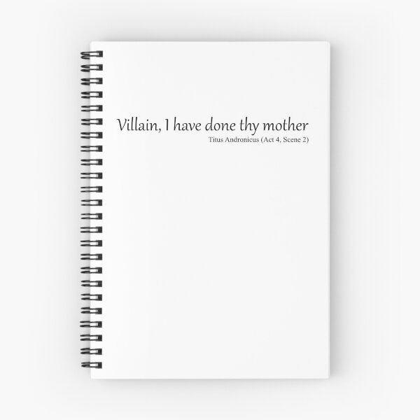 Item preview, Villain, I have done thy mother designed and sold by EmbarrassingDad.