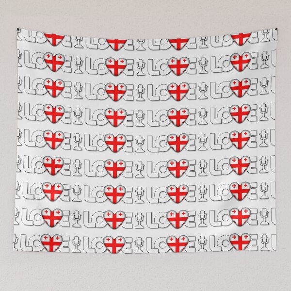 Item preview, Love Georgia - Eurovision Song Contest designed and sold by Vision-Tees.
