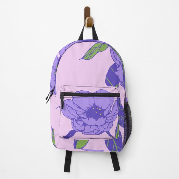 Item preview, vintage botanical garden-purple blooming flower designed and sold by UnaWu533.