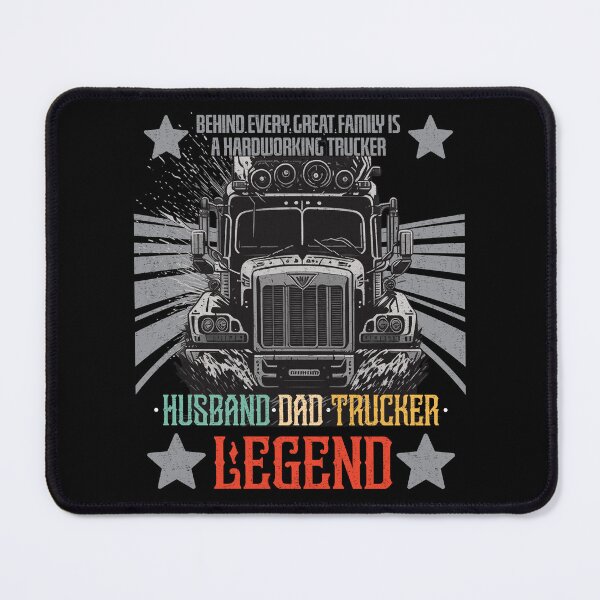 Item preview, Husband Dad Trucker Legend - Funny Trucker designed and sold by VichallanStudio.