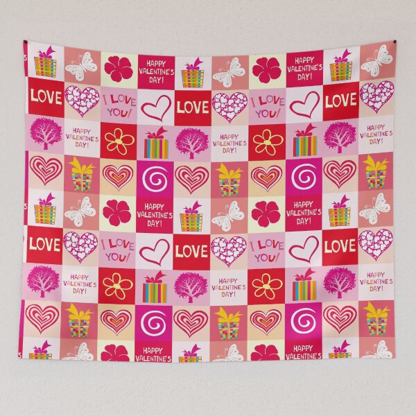 Item preview, Valentines Day seamless Pattern designed and sold by TeamBride.
