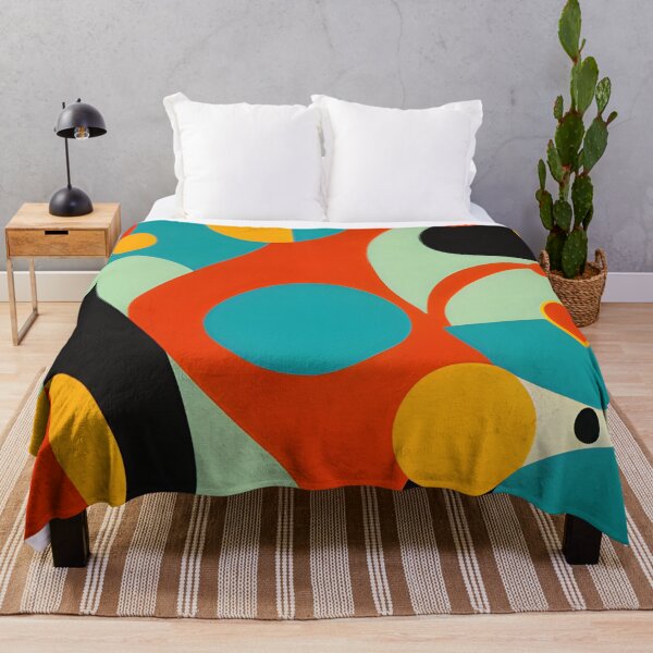 Artikelvorschau, Lebendige Farben modernistisch abstrakt entworfen und verkauft von Designs by Kool Kat.