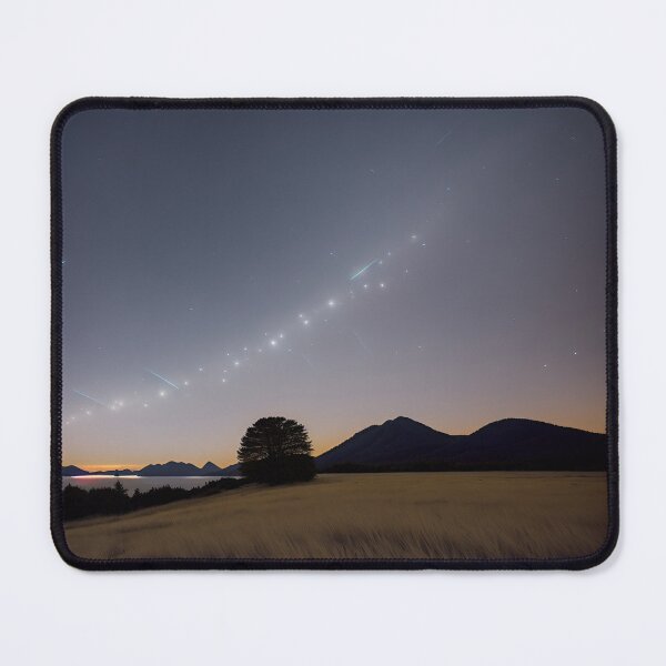 Item preview, A Star-Filled Sky, Illuminated by the Glow of Distant Galaxies and Constellations Ai Generated Art designed and sold by AiGens.