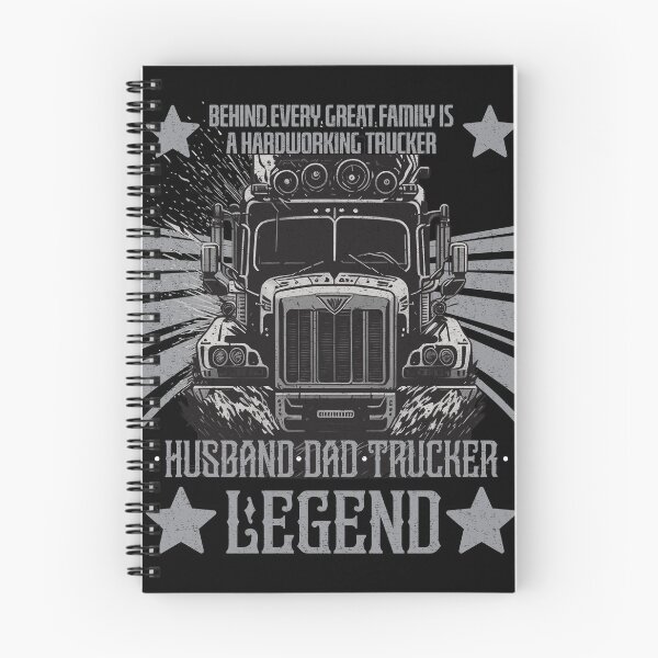Item preview, Husband Dad Trucker Legend - Funny Trucker designed and sold by VichallanStudio.