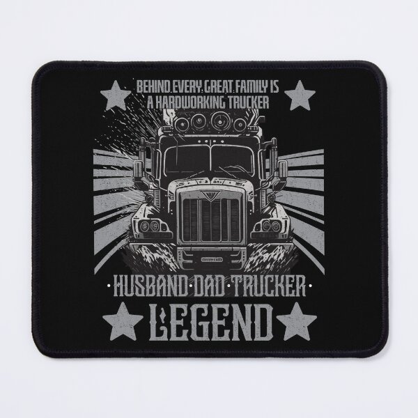 Item preview, Husband Dad Trucker Legend - Funny Trucker designed and sold by VichallanStudio.