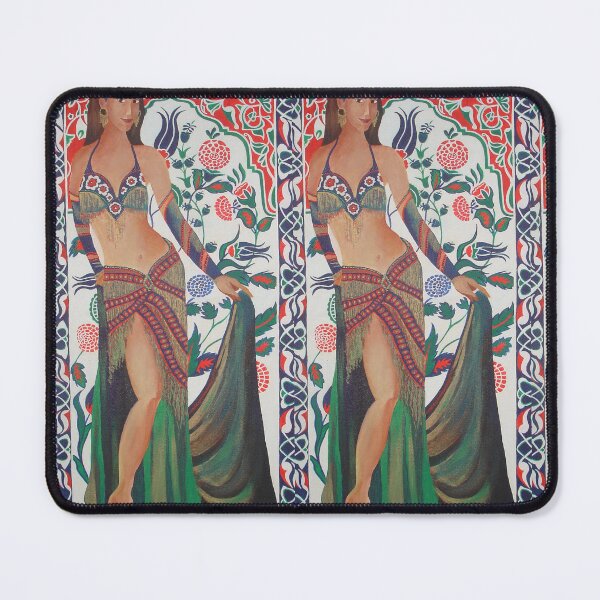Item preview, Turkish Belly Dancer With Traditional Art Background designed and sold by taiche.