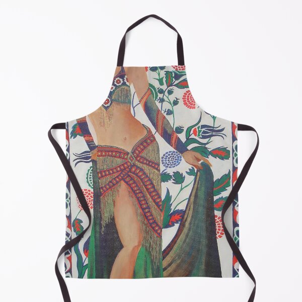 Item preview, Turkish Belly Dancer With Traditional Art Background designed and sold by taiche.
