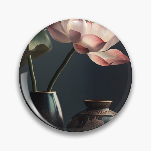 Artikelvorschau, Lotus Flowers in pot Wall Art, interior, Spiritual Wall Art, Zen, Spa - 27 entworfen und verkauft von jetaiart.