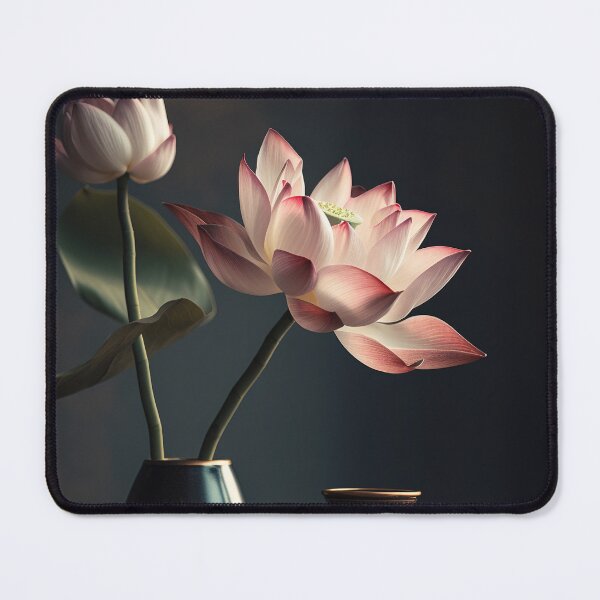 Artikelvorschau, Lotus Flowers in pot Wall Art, interior, Spiritual Wall Art, Zen, Spa - 27 entworfen und verkauft von jetaiart.