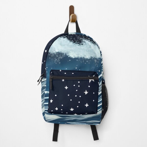 Item preview, Starry Midnight Waves, ink drawing, Ai Generated Art  designed and sold by ACC .