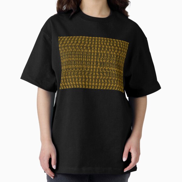 Item preview, Bitcoin Logo in Blockchain Cube - 3D Stereogram designed and sold by CXDigitalArt.