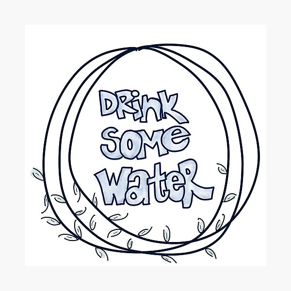 Item preview, Water is life designed and sold by JustTigs.