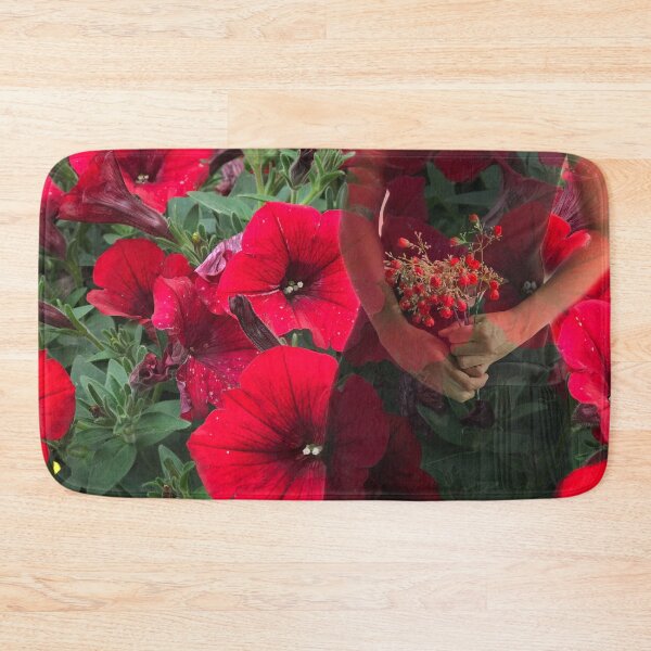 Item preview, Girl with petunia flowers designed and sold by Khala.