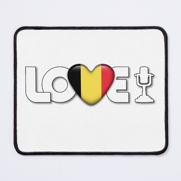 Item preview, Love Belgium - Eurovision Song Contest designed and sold by Vision-Tees.