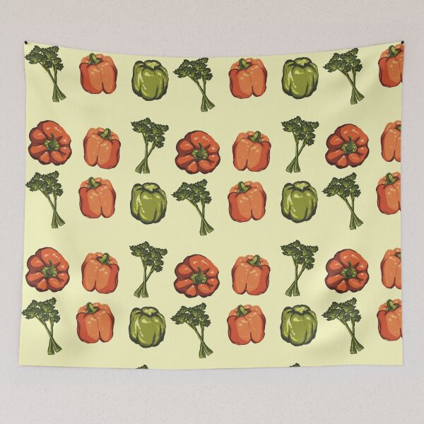 Item preview, Vegetables celery bell peppes designed and sold by Fransyn.