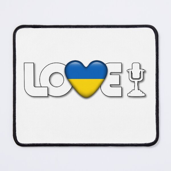 Item preview, Love Ukraine - Eurovision Song Contest designed and sold by Vision-Tees.