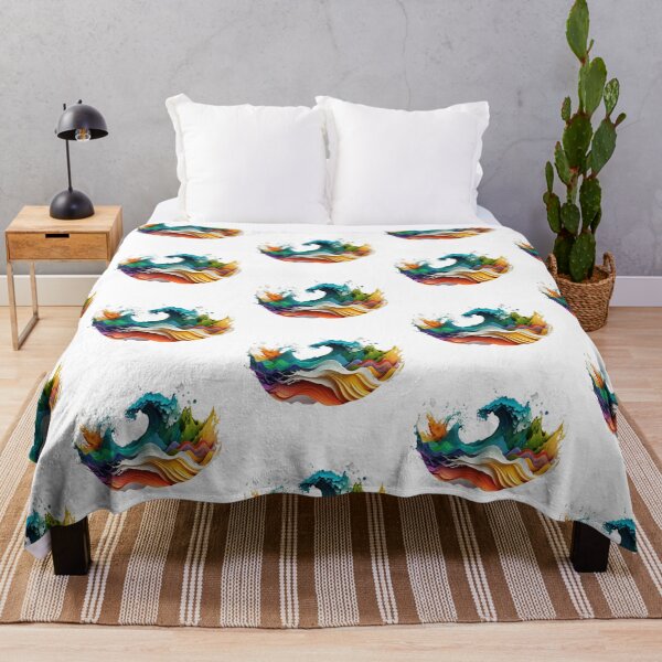 Item preview, Really Colourful Abstract Wave Youth Style designed and sold by EnzoZs.